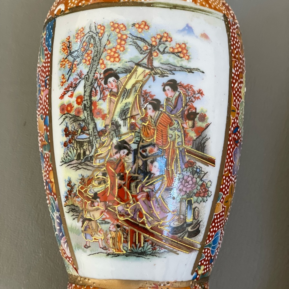 Chinese Antique porcelain vase Pair of Vase - Picture 7 of 8
